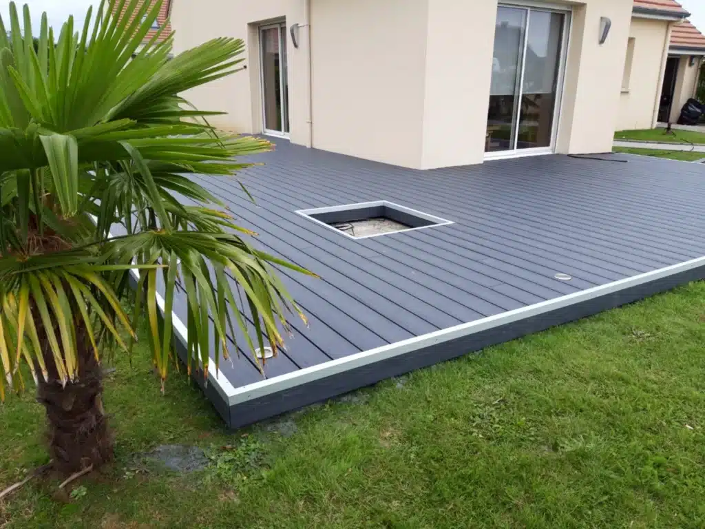 Agencement de terrasses sur Fleury-sur-Orne